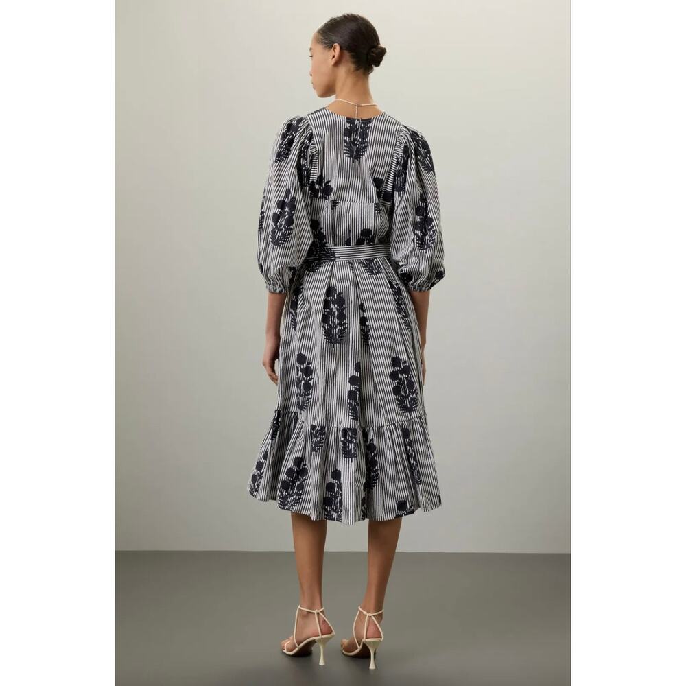 SZ Blockprints Aaron Navy Dress Sz XS - Picture 2 of 6